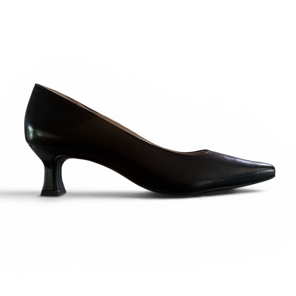 Paul Green Leather Kitten Heel Pumps Womens Size 4.5UK